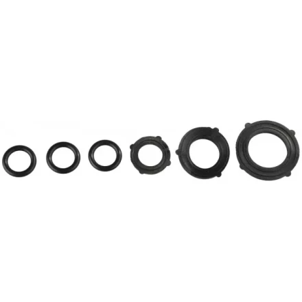 Набор резиновых прокладок GRINDA из ударопрочной пластмассы: Для переходников 3 шт, для адаптеров 3 шт(1/2&quot;,3/4&quot;,1&quot;) 8-426387_z01 купить в Нягани