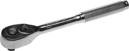 Трещотка для торцовых головок ЗУБР &quot;МАСТЕР&quot;, Сr-V сталь, 72 зубца, цельнометаллическая, 3/8&quot; 27739-3/8 купить в Нягани