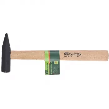 Молоток слесарный 500 г квадратный боек деревянная рукоятка СИБРТЕХ 10217 купить в Нягани