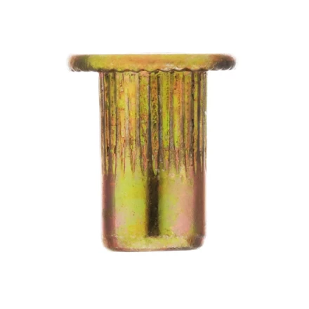 Заклепки резьбовые, стальные, оцинкованные, М3, пластиковый кейс, 200 шт. Denzel 40600 купить в Нягани