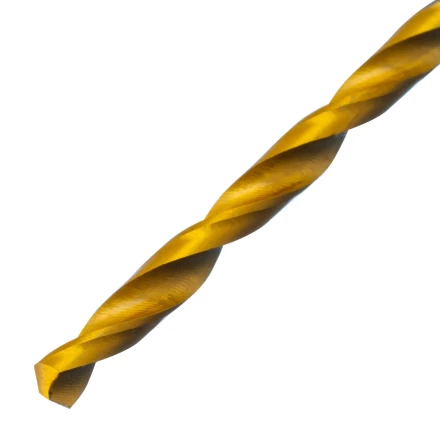 Сверло спиральное по металлу 2,5 х 95 мм Р6М5, Golden Tip, удлиненное, 2шт. Denzel 718246 купить в Нягани