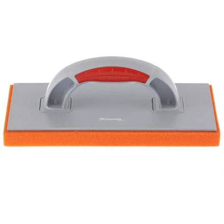 Терка пластиковая гидрогубчатое покрытие 20 мм 270x130 мм MATRIX артикул 86806 купить в Нягани