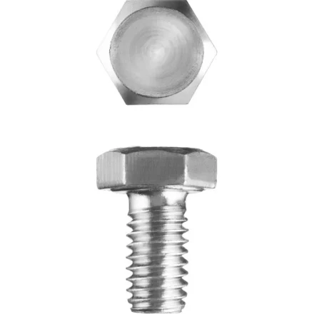 Болт ЗУБР &quot;МАСТЕР&quot; с шестигранной головкой, ГОСТ 7798-70, класс прочности 5.8, оцинкованный, M20x50мм, 5кг 303080-20-050 купить в Нягани