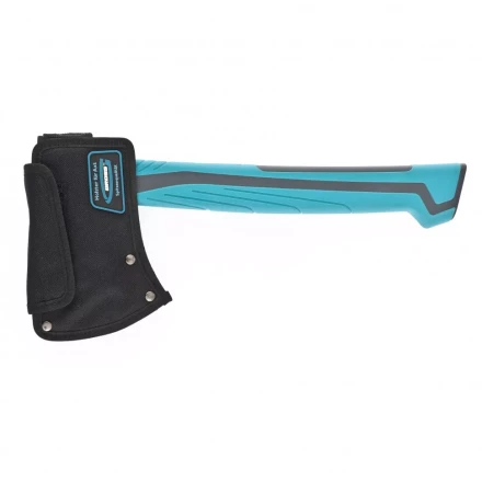 Топор универсальный 700 гр кованый тефлоновое покрытие двухкомпонентное пластиковое топорище 350 мм Gross 21450 купить в Нягани