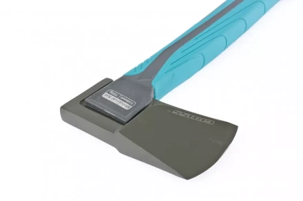 Топор универсальный 700 гр кованый тефлоновое покрытие двухкомпонентное пластиковое топорище 350 мм Gross 21450 купить в Нягани