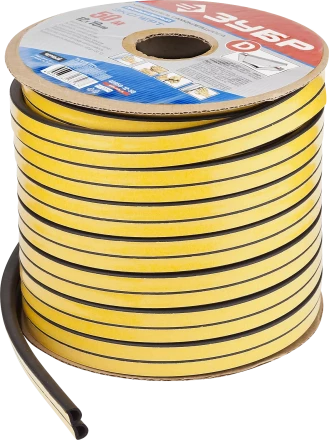 Уплотнитель самоклеящиеся промышленный Зубр серия ЭКСПЕРТ 40950-12-50 купить в Нягани