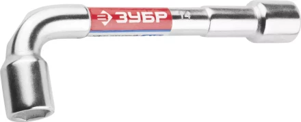 Ключ торцовый ЗУБР &quot;МАСТЕР&quot; двухсторонний L-образный, проходной, 14мм 27185-14 купить в Нягани