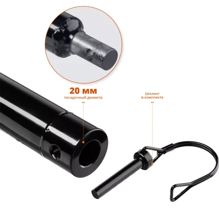 Удлинители шнека для мотобуров 1000 мм серия МАСТЕР купить в Нягани