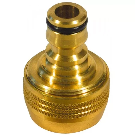 Переходник RACO &quot;Profi&quot; (соединитель-шланг)  латунный, 3/4&quot; 4246-55026B купить в Нягани