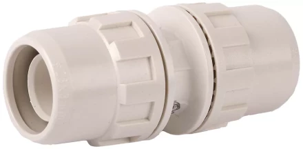 Соединитель ЗУБР &quot;ШиреФит&quot; &quot;штуцер с гайкой - штуцер с гайкой&quot;, 20мм 51490-20 купить в Нягани