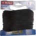 Шнур ЗУБР полиамидный, плетеный, повышенной нагрузки, с сердечником, черный, d 5, 20м 50311-05-020 купить в Нягани