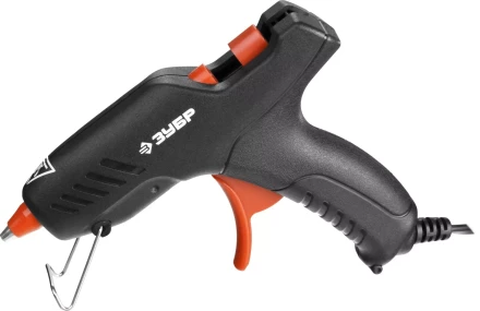 Пистолет ЗУБР &quot;МАСТЕР&quot; клеевой (термоклеящий), электрический, эргономичная рукоятка, рабочая температура 165град, d=8мм, 20Вт 06850-20-08_z02 купить в Нягани