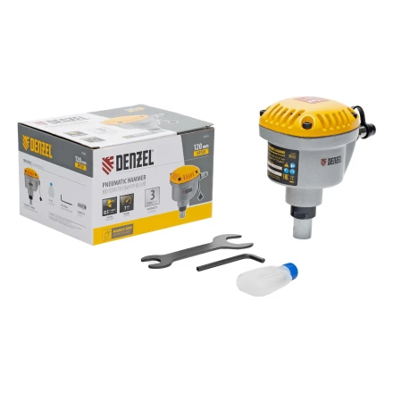 Пневматический молоток HP120 для одиночных гвоздей до 120 мм// Denzel 57403 купить в Нягани