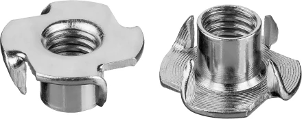 ЗУБР DIN 1624, M8 x 11 мм, цинк, 5 кг, врезная гайка (303780-08) купить в Нягани