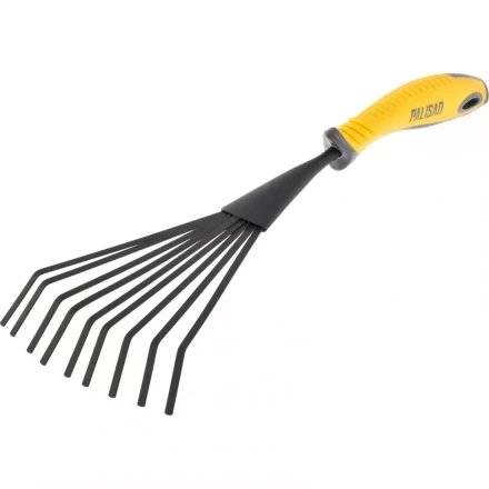 Грабли 9-зубые веерные двухкомпонентная рукоятка PALISAD LUXE 62006 купить в Нягани