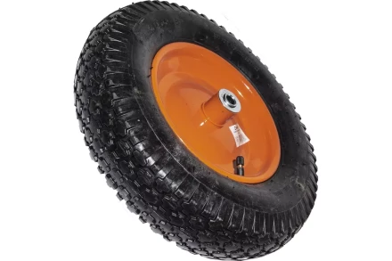 Колесо пневматическое Вихрь КТ-380-16 (380 мм, d 16мм) для тачек 90-1, 110-1 73/7/4/9 купить в Нягани