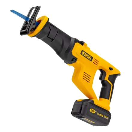 Пила сабельная аккумуляторная CRC-115, 18В Li-Ion Denzel 28465 купить в Нягани