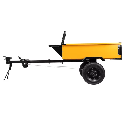 Прицеп для мотоблока Denzel TT-500, оцинк., груз. 500 кг, рег. сцепка, колеса 4.00-10, в упаковке купить в Нягани