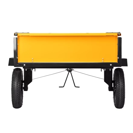 Прицеп для мотоблока Denzel TT-500, оцинк., груз. 500 кг, рег. сцепка, колеса 4.00-10, в упаковке купить в Нягани