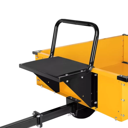 Прицеп для мотоблока Denzel TT-500, оцинк., груз. 500 кг, рег. сцепка, колеса 4.00-10, в упаковке купить в Нягани