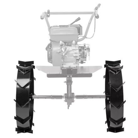 Грунтозацепы Denzel 600/130 мм, посадка круг 30 мм, комплект 2 шт 59914 купить в Нягани