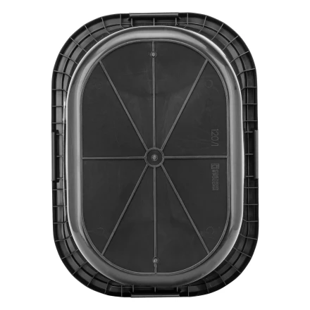 Таз строительный прямоугольный универсальный Matrix, 120л, ударопрочный 81476 купить в Нягани