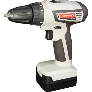 Аккумуляторная дрель-шуруповерт ИНТЕРСКОЛ ДА 10/14,4ЛЗ купить в Нягани