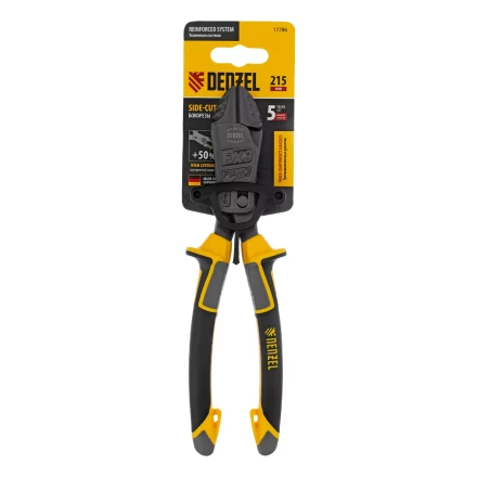 Бокорезы 215 мм Denzel 17786, усиленные, трехкомпонентные рукоятки купить в Нягани