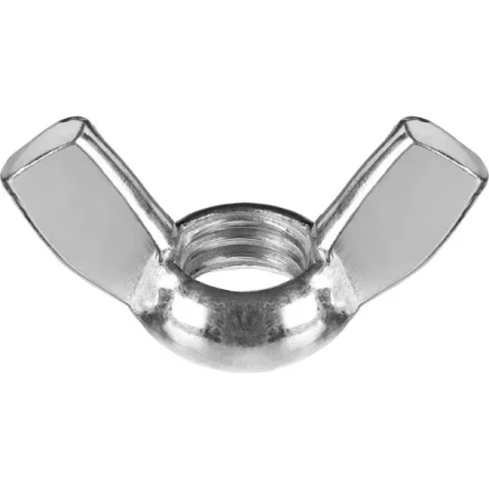 Гайка ЗУБР барашковая, DIN 315, оцинкованная, M10, ТФ0, 2000шт 4-303730-10 купить в Нягани