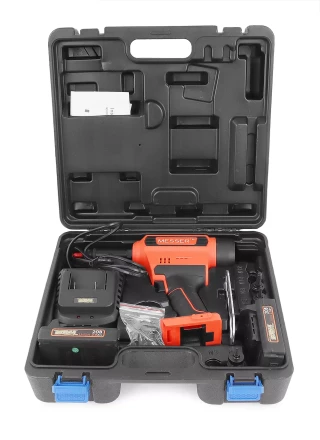 Аккумуляторный резьбовой заклепочник Messer M3000 с электронной системой настройки сжатия и счетчиком купить в Нягани