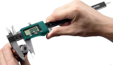 Штангенциркуль KRAFTOOL электронный, 200мм, 0,01мм 34460-200 купить в Нягани