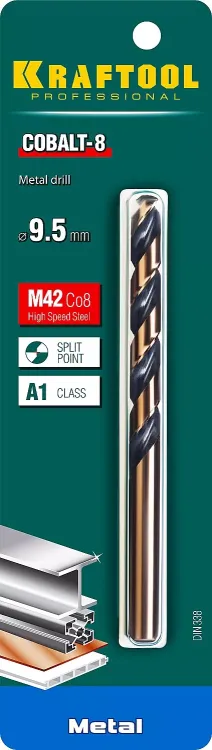 Сверла по металлу HSS-Co 29656-9.5 купить в Нягани