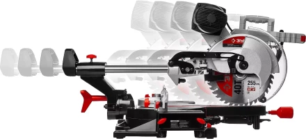 Пила торцовочная с ременной передачей ЗПТ-255-1800 ПЛР серия МАСТЕР купить в Нягани