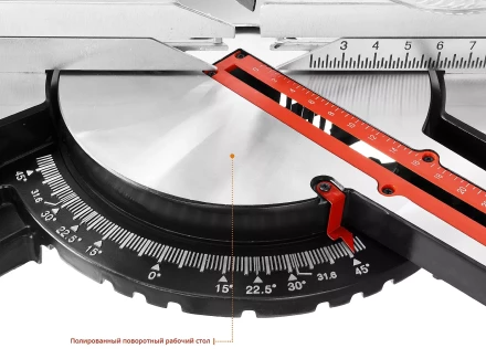 Пила торцовочная с ременной передачей ЗПТ-255-1800 ПЛР серия МАСТЕР купить в Нягани