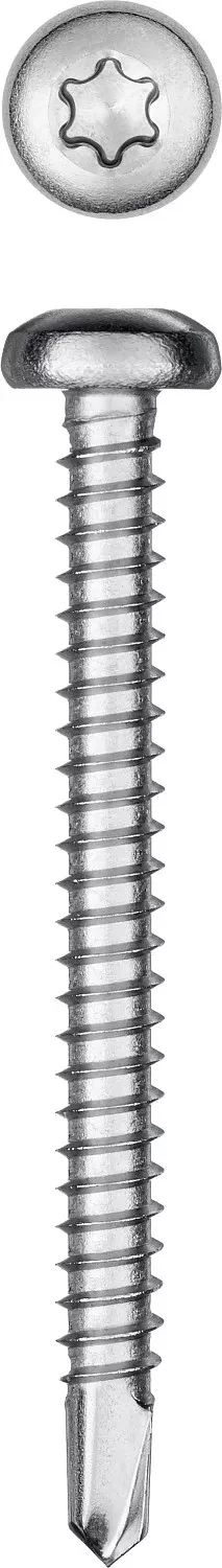 Нержавеющие саморезы DS-P с полукруглой головкой, коробка 300931-48-050