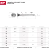 Саморезы СУ-Б универсальные, 30 x 5.0 мм, 6 000 шт, белый цинк, ЗУБР 300370-50-030 купить в Нягани