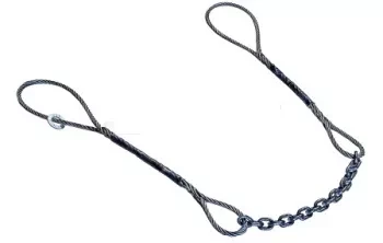 Строп комбинированный 0.7 т L=3.5 м L цепи=1.2 м заплет купить в Нягани