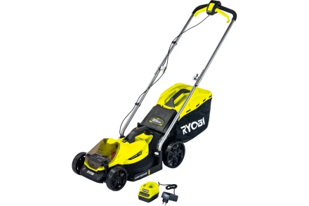 RYOBI 18В Газонокосилка аккумуляторная 33cm 1x аккумулятор 4.0Aч RLM18X33B-40 5133004306 купить в Нягани