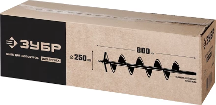 ЗУБР d 100 мм, грунт, шнек для мотобуров (7051-10) купить в Нягани