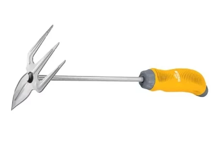 Мотыжка комб профиль &quot;лепесток&quot; и 3-зубая молибденовое покрытие 2-комп. рукоятка  PALISAD LUXE 62376 купить в Нягани