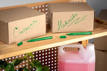 ЗУБР МК-80 зеленый, 0.8 мм маркер-краска (06324-4) купить в Нягани