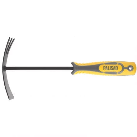 Мотыжка комбинированная 3-зубая + трапеция двухкомпонентная рукоятка PALISAD LUXE 62007 купить в Нягани