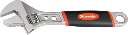 Ключ разводной 200мм переставная губка  2 - х комп.рукоятка MATRIX 15517 купить в Нягани