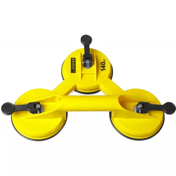 Стеклодомкрат STAYER "MASTER" MAXLift, пластмассовый, тройной, 140 кг 33718-3 купить в Нягани