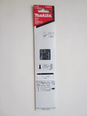 Пилки для лобзика Makita A-86315 (T344DS) купить в Нягани