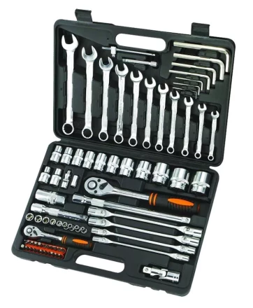 Набор инструментов Кратон TS-06 1/2 и 1/4  76 пр 2 28 09 006 купить в Нягани