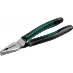 Плоскогубцы KRAFTOOL "AUTOKRAFT" комбинированные, CrMo-сталь, покрытие оксидированное с полировкой, 180 мм 22001-1-18