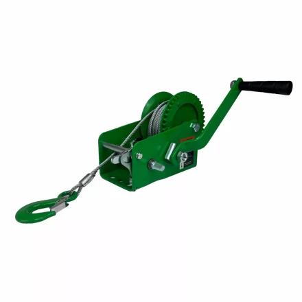 Лебедка ручная барабанная HITCH HW 1100 1100 кг канат 10 м (SZ073149) купить в Нягани