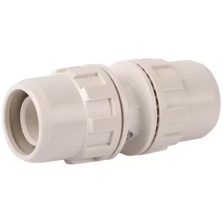 Соединитель ЗУБР &quot;ШиреФит&quot; &quot;штуцер с гайкой - штуцер с гайкой&quot;, 32мм 51490-32 купить в Нягани