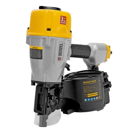 Нейлер пневматический CN90 для гвоздей CNW от 50 до 90 мм// Denzel 57422 купить в Нягани